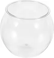 Fish Tank Micro Landscape Fish Tank Goldfish Bowl Plastic Desktop Aquarium Mini Aquarium Plastic Fishing Bowl The Pet Transparent