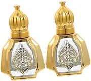 FUNOMOCYA 2pcs Refillable Perfume Portable Atomizer Bottle 10ml Travel Perfume Refillable Roll on Bottles