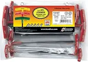 Bondhus Metric Ball End T-Handle Hex Key 8-Piece Set, 2-10 mm Size