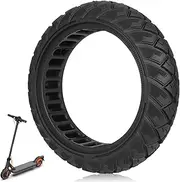 8.1 x 2.0 Full Tyres for Xiaomi 4 Go, Ninebot E2/E2 Plus Electric Scooter, 10 Inch Off-Road Solid Rubber Tyres, 10 Inch Solid Tyres, Non-Slip Puncture Proof, Replacement Wheels, Non-Pneumatic