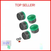 JQK Faucet Aerator, 1.5 GPM Flow Retrictor Insert Faucet Aerators Replacement Pa