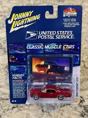 Johnny Lightning 1966 USPS Pontiac GTO Montero Red 1/64