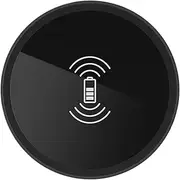 Embedded Wireless Charger,Desk Hole Recessed Charger Grommet - Fast Charging Station, Cordless Desktop Charging Mat for Tabletop, Furniture, Desk Or Bedside Table
