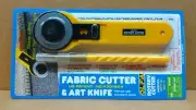 OLFA Rotary Cutter RTY-2 & Art Knife AK-1 Set NEW-SEALED