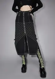 [Widow] Fallout Stitched Maxi Skirt