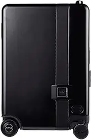 [VUCICA] Travel Suitcase Smart Suitcase Fingerprint Unlock Riding Trolley Case Mobile Charging Hardside Luggage Auto Follow Key Recall APP Control Luggage Durable (Size : D)