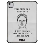 iPad Air (4th/5th gen) iPad Impact Case THIS MAN IS A PERVERT iPad Case