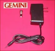 9V AC Adapter & RF Coax TV Cable Adapter for Coleco Gemini Atari 2600 System NEW