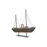 Decorative Figure Dkd Home Decor 37.5 x 8.5 x 41 Cm Aged Finish Multicolour Barco