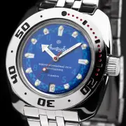 Diver Watch Vostok Automatic 2416/710440 20ATM Russian Mechanical 71K