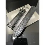 皮錶帶 鱷魚皮材質 針扣