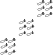 Yardwe Sets for Riders Bike Chain Connector for Link Chain Stainless Steel Pairs
