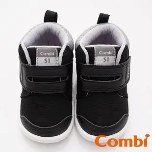 【Combi】櫻桃家-日本Combi童鞋- NICEWALK醫學級成長機能鞋(B2001BK黑-12.5-18.5cm)