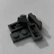 LEGO Parts - Dark Bluish Gray Plate 1 x 2, 3023, QTY 5