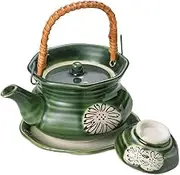 Oribe Chrysanthemum Tobins | Dobin Mushi [5.1 x 2.8 inches (13 x 7 cm) (250cc)]