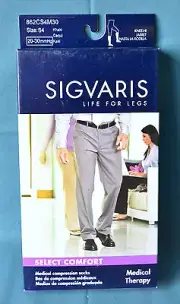 Sigvaris S4 Compression Socks Stocking Knee-Hi 20-30 mmHg 862CS4M30 Khaki New