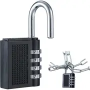 Digit Combination Lock Key Security Padlock Locks -2pcs