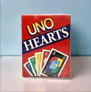 Vintage UNO Hearts Card Game Sealed Mattel 1994 RARE Edition Fun Family Game