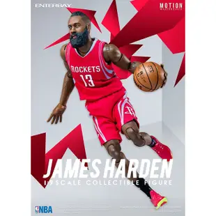 ENTERBAY NBA 1/9 休士頓 火箭隊 詹姆士 哈登 三弟 大鬍子 登哥 景德鎮 James Harden