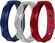 Anti-static bracelet, anti-static wrist strap, eliminate static electricity in winter, anti-static wrist strap, improve sleep, eliminate body static electricity wrist strap, adjustable size, 3PCS