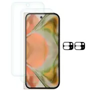 2 Pack for Google Pixel 9 Pro Fold Glass Screen Protector Camera Lens Protector