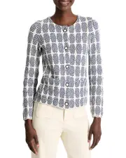 Nic+Zoe Stacked Medallions Knit Jacket