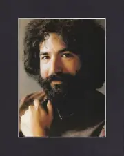 8X10 Matted Print Art Picture Grateful Dead's Jerry Garcia: Portrait Jerry