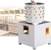 Fully Automatic Poultry Hair Removal Equipment, 1440r/Min Efficient Hair Plucking Machine, 12-Inch Drum with Large Capacity, Suitable for Pigeon and Quail Breeding Factories