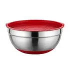 Egg Beater Mixing Bowl Salad with Lid Set for Kitchen Storage
