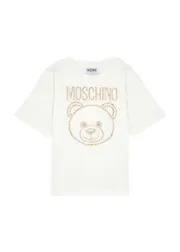 Moschino Kids Logo-embellished Stretch-cotton T-shirt (4-8 Years) - White - 04YR (4 Years) 04YR (4 years)