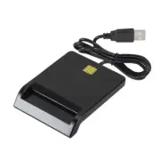 USB Smart Card Reader Common Access CAC Card Reader for Sim/ATM/IC ID Cards New