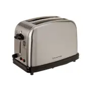 Russell Hobbs RHT12BRU Classic 2 Slice Toaster Brushed Stainless Steel 1670W