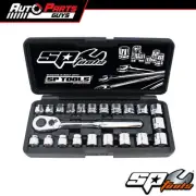 SP Tools 3/8"Dr Socket Set - Low Profile ( Stubby) - Metric/SAE - 22pc | SP20220