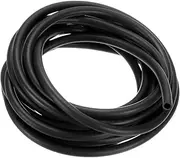 uxcell Lubricating Oil Hoses, 6mm (1/4 Inch) ID x 9mm OD 16.4FT Rubber Tubing Hose Pipe for Irrigation/Small Equipment/Outdoor/Garden Water Tubing [Black]