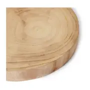 Argus Plate (Decorative) Natural - 25x25x3.5cm