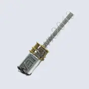 N20 DC3V 500RPM Full Metal Gearbox Speed Reduction Gear Motor Screw Shaft M3*37