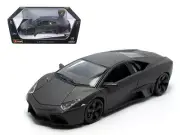 Lamborghini Reventon Dark Matt Gray Bburago 1/18 Diecast Model Car