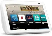 Echo Show 8 (2nd Gen, 2021 release) | HD smart display with Alexa and 13 MP camera | Glacier White