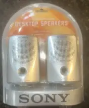 Sony SRS-P7 Desktop Speakers for CD Walkman MD Walkman Light & Portable-NEW
