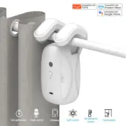 Smart Automatic Curtain Opener,Remote Control With Timer/Voice WiFi Bluetooth