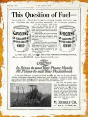 1912 M. Rumely Kerosene Power Oil Pull Tractor New Metal Sign: La Porte, Indiana