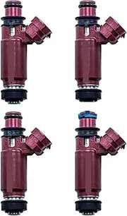 4X High Impedance Fuel Injector 2002-2014 Compatible for WRX/STI/Legacy/Forester/Impreza Compatible for Subaru Car Accessories(750cc)