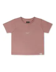 [Indie Kids by Industrie] The New Marcoola Tee (0-2 Years) in Rhubarb