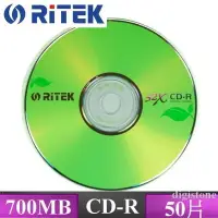 在飛比找Yahoo!奇摩拍賣優惠-[出賣光碟] RiTEK 錸德 綠葉版 52x CD-R 空