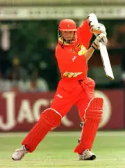 Cricket World Cup 1999 GRANT FLOWER ZIMBABWE Old Cricket Photo