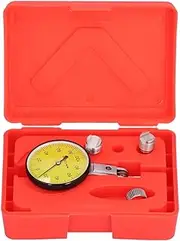 Dial Indicator,Stainless Steel 0 to 0.2mm Leverage Shockproof Measuring Gauge with Ruby Probe