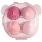 4Pcs Soft Cosmetic Powder Puff Hydrophilic Make Up Sponge Make Up Accessories