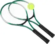 TOYANDONA 1Set Beginner Tennis Racket with Training Ball Carrying Bag Ergonomic Handles for Comfort for Parent Outdoor Activities Enhance Coordination Physical Skills
