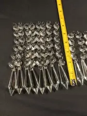 Crystal Prisms Lot., Crafter. Ornament Holidays. Suncatchers