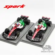 Spark 1:43 F1 Alfa Romefo ORLEN C42 No.24/No.77 Resin Model Car